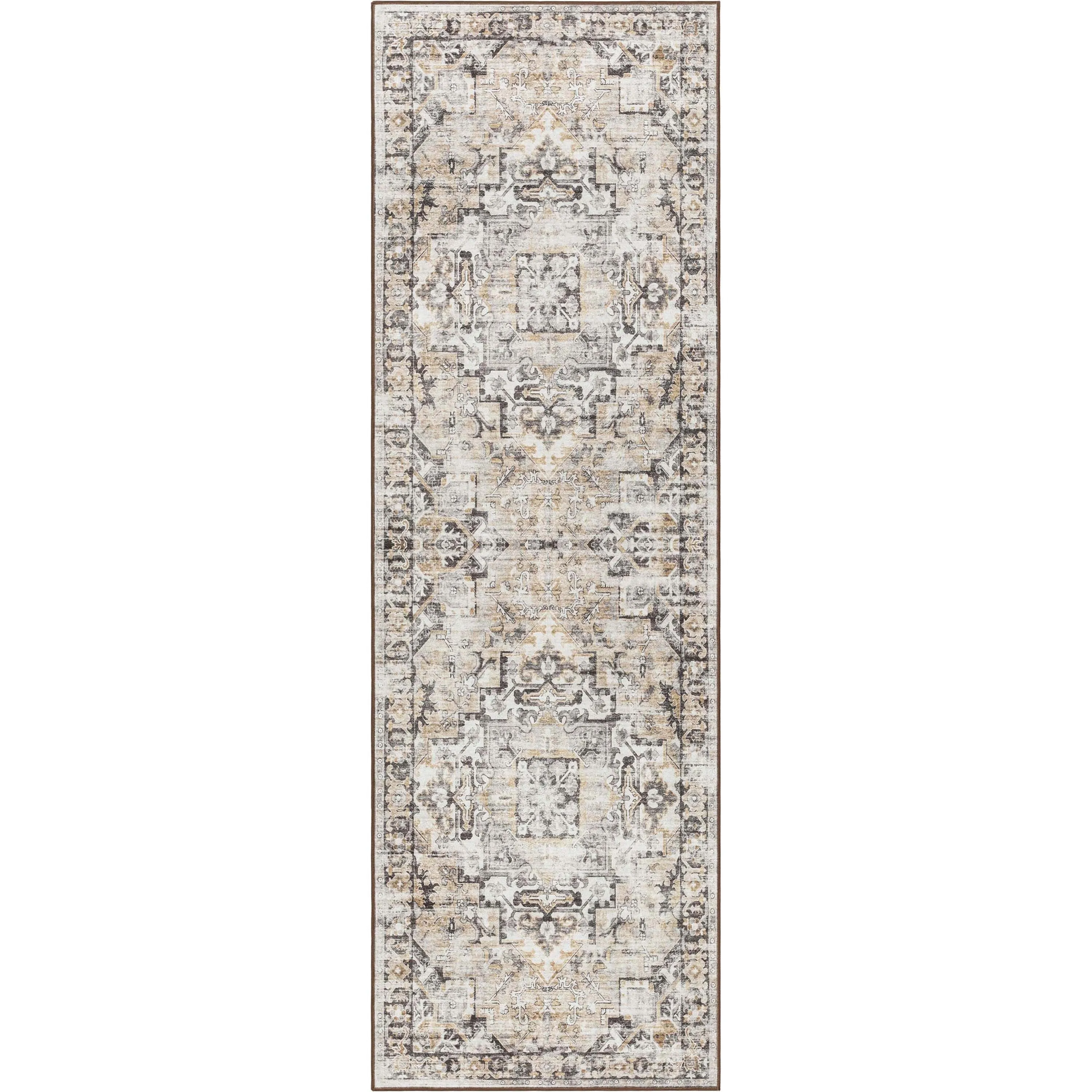 Well Woven Elle Basics Rendezvous Vintage Medallion Washable Rug