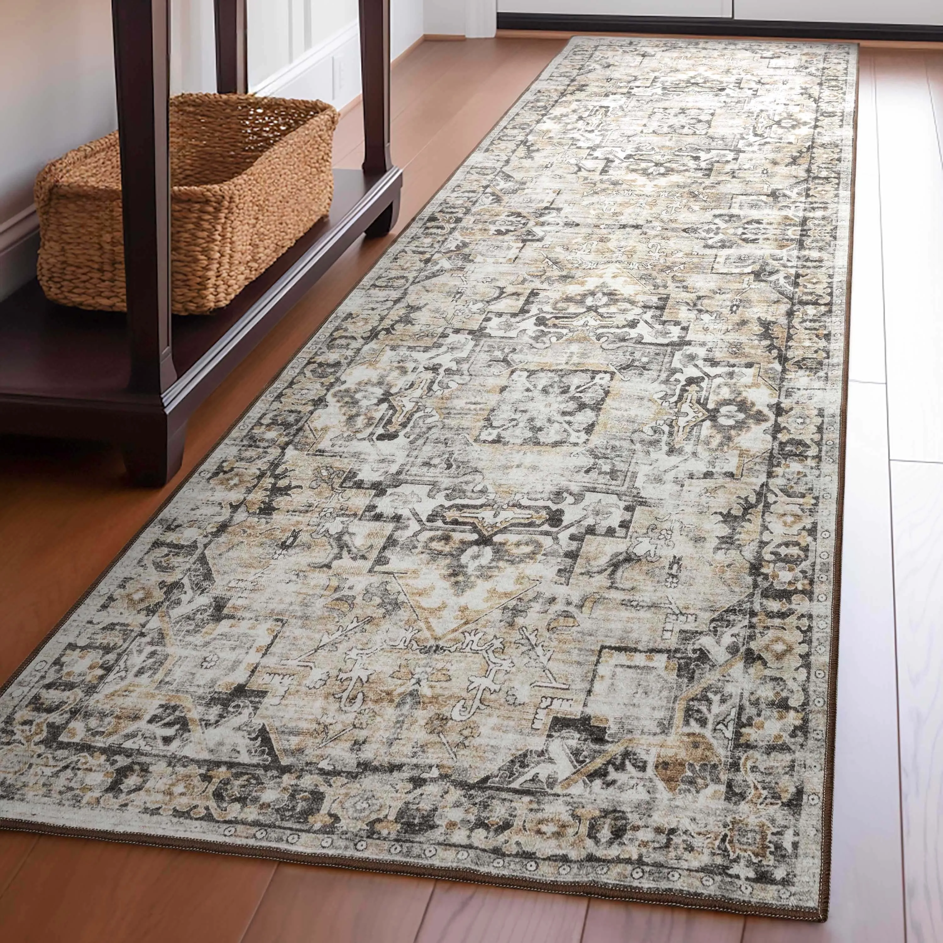 Well Woven Elle Basics Rendezvous Vintage Medallion Washable Rug