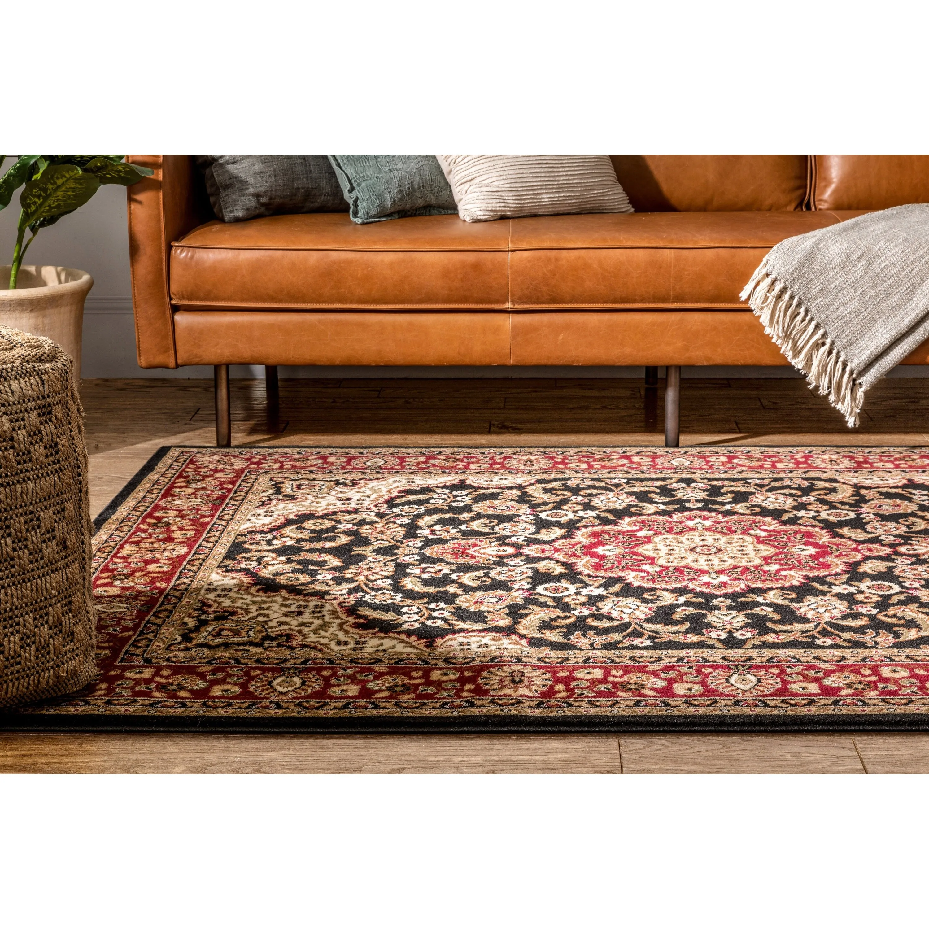 Well Woven Gwalia Traditional Persian Medallion Area Rug - 9'3 x 12'6 - 9'3 x 12'6