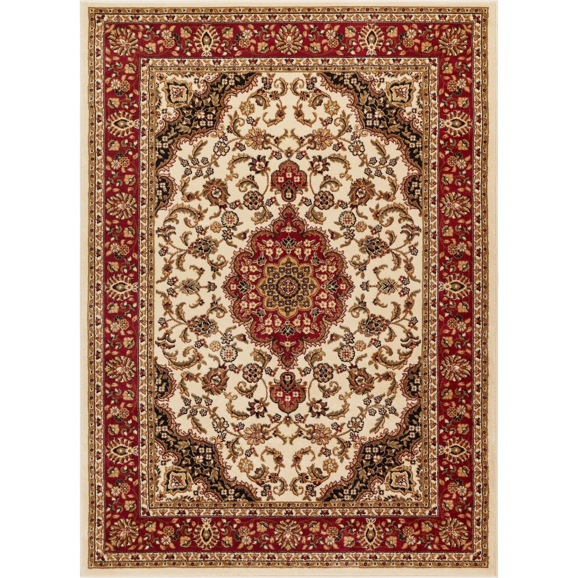 Well Woven Gwalia Traditional Persian Medallion Area Rug - 9'3 x 12'6 - 9'3 x 12'6