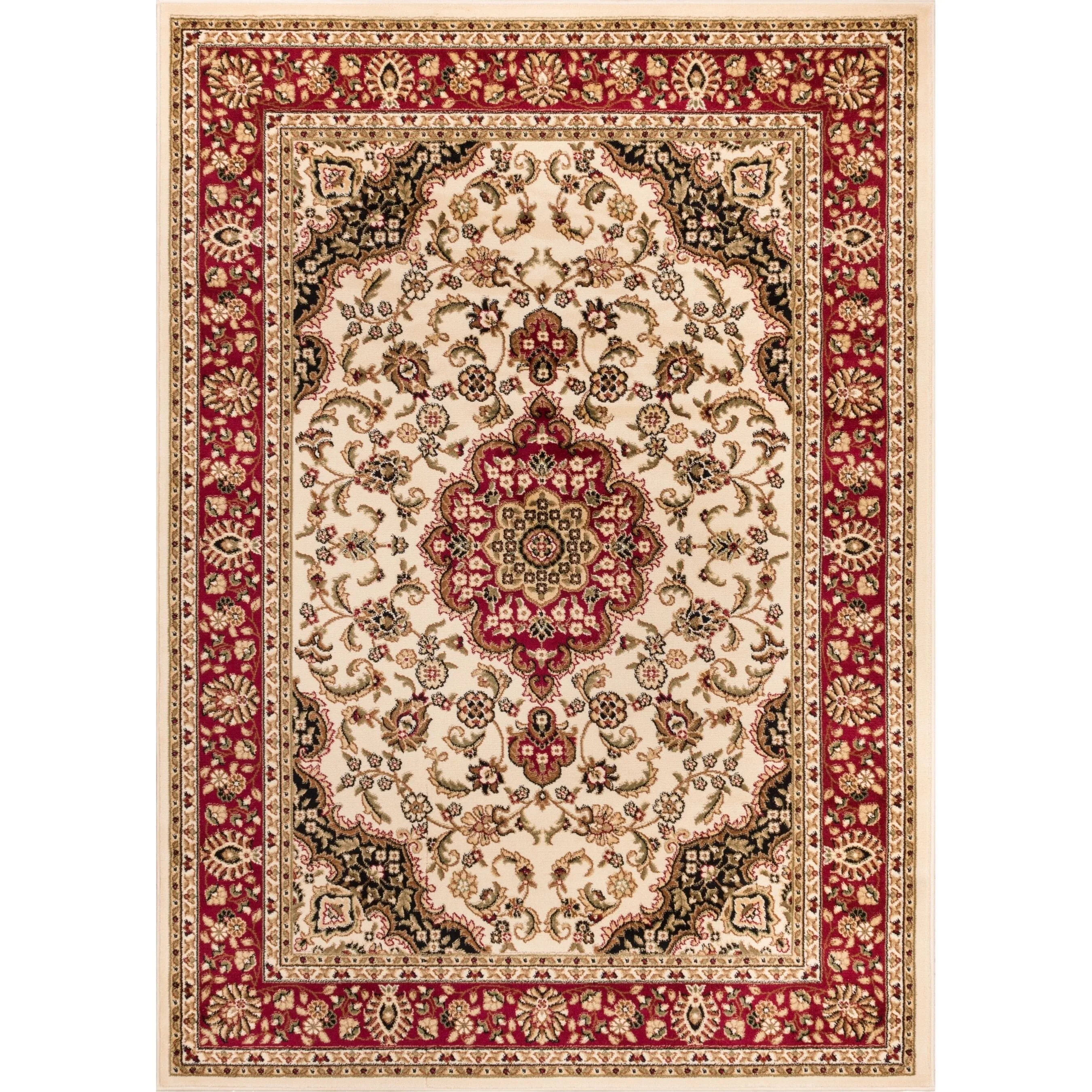 Well Woven Gwalia Traditional Persian Medallion Area Rug - 9'3 x 12'6 - 9'3 x 12'6