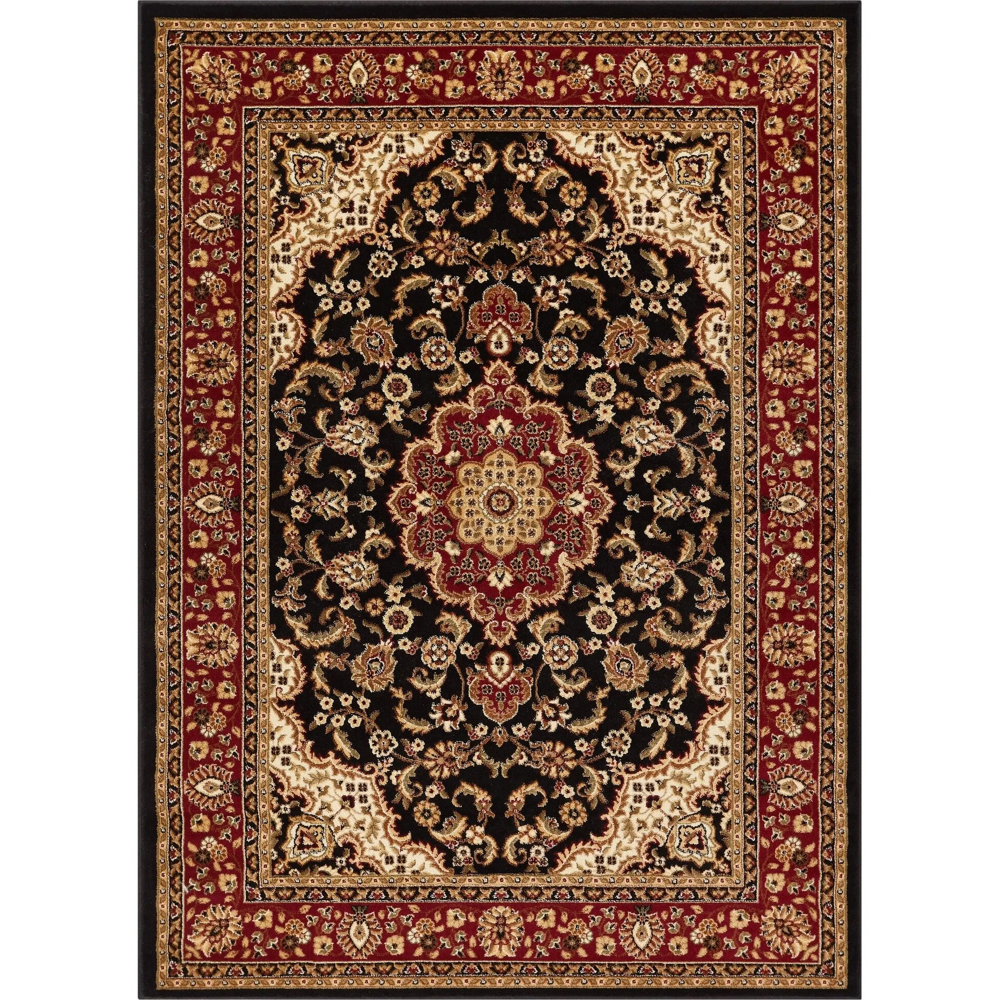 Well Woven Gwalia Traditional Persian Medallion Area Rug - 9'3 x 12'6 - 9'3 x 12'6