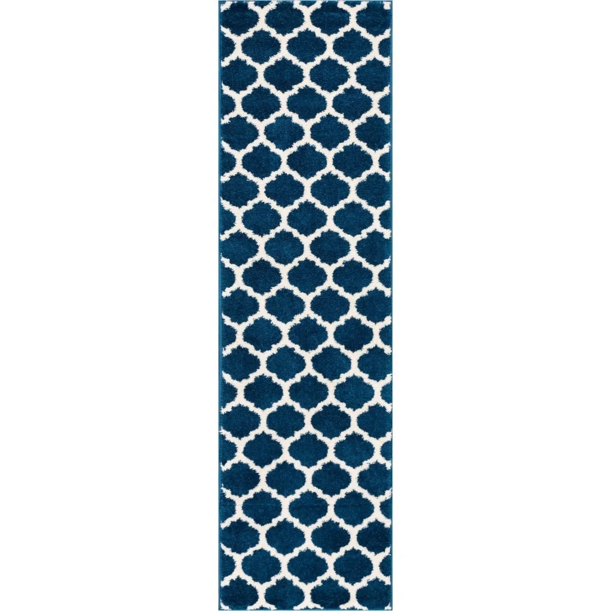 Well Woven Modern Trellis Lines Runner Rug - 2' x 7'3