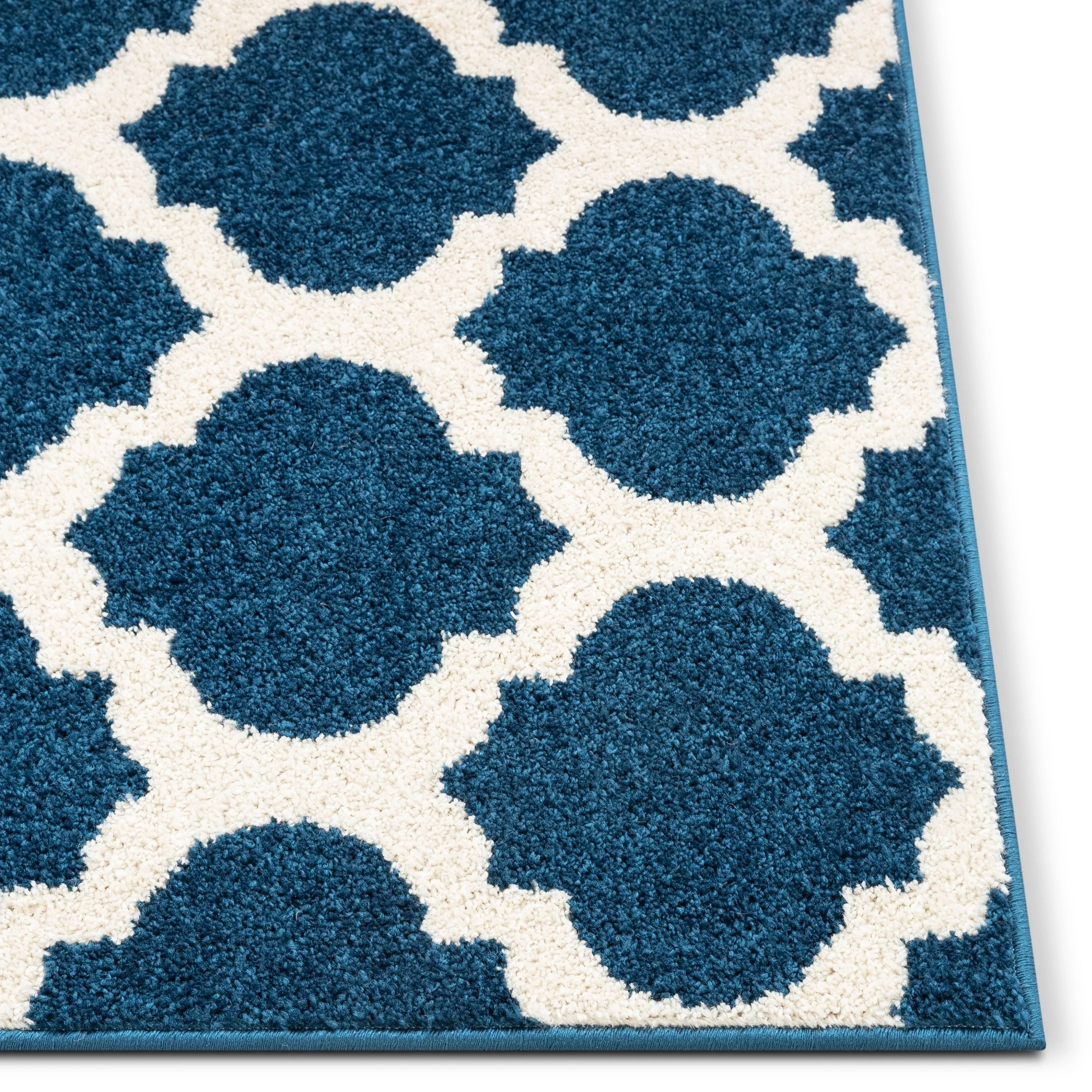 Well Woven Modern Trellis Lines Runner Rug - 2' x 7'3