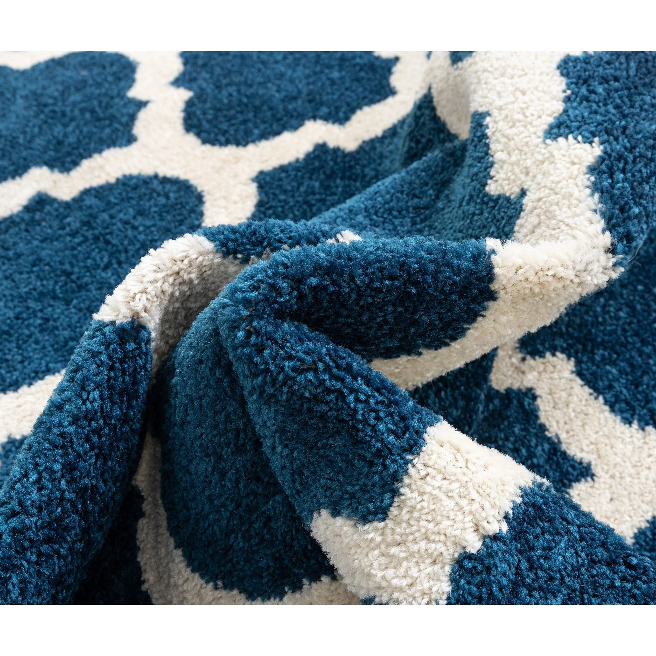 Well Woven Modern Trellis Lines Runner Rug - 2' x 7'3
