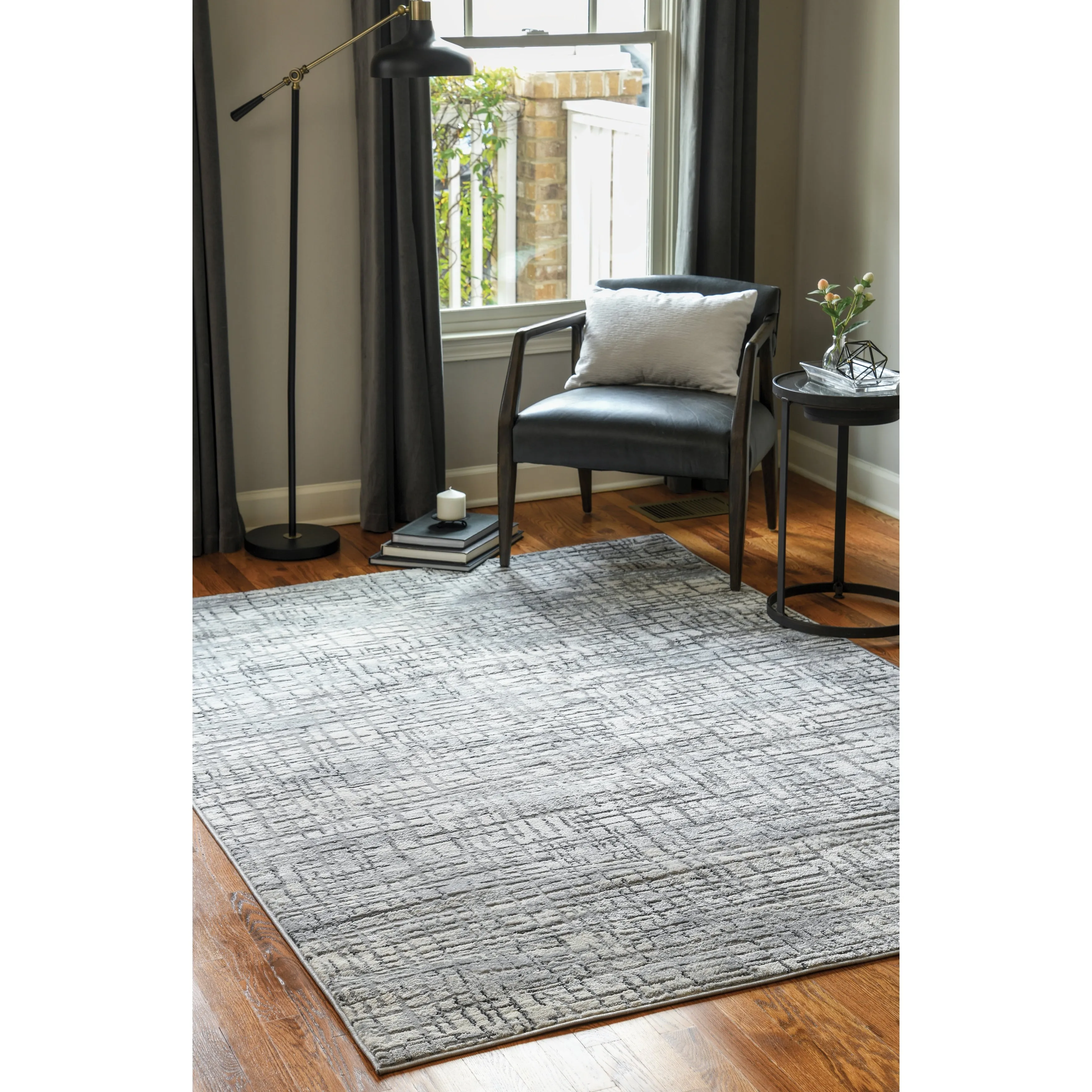 Westfield Home Sonoma Parker Grey Area Rug