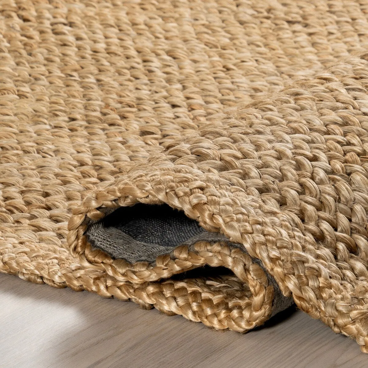 Willow Bordered Jute Area Rug