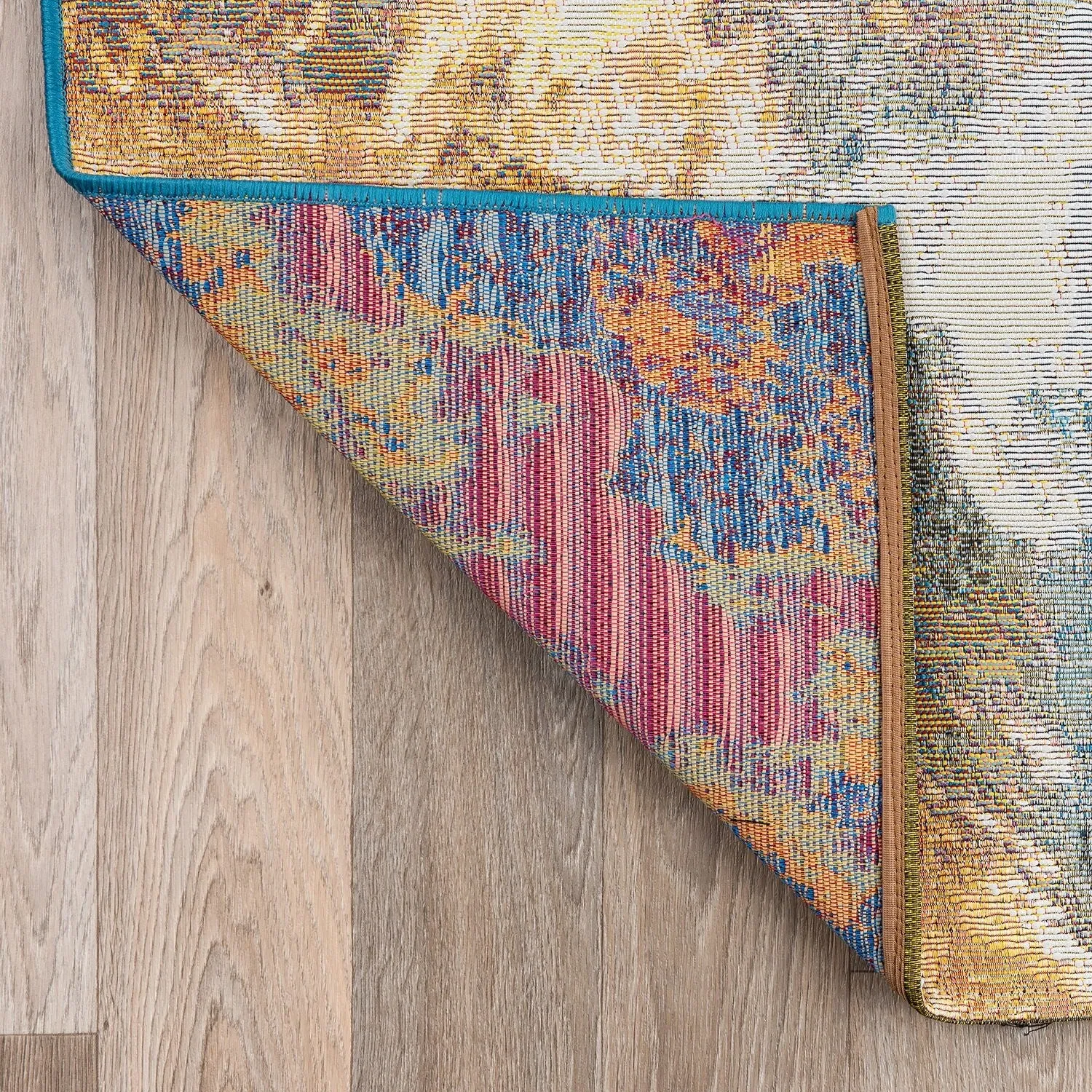 World Rug Gallery Contemporary Abstract Clouds Indoor/Outdoor Area Rug