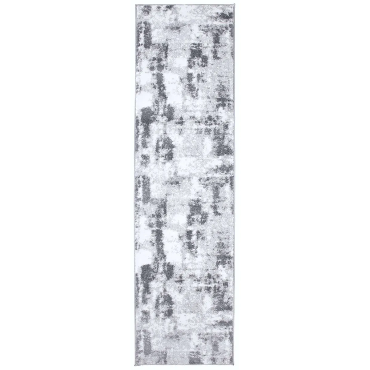 World Rug Gallery Contemporary Abstract Distressed Area Rug