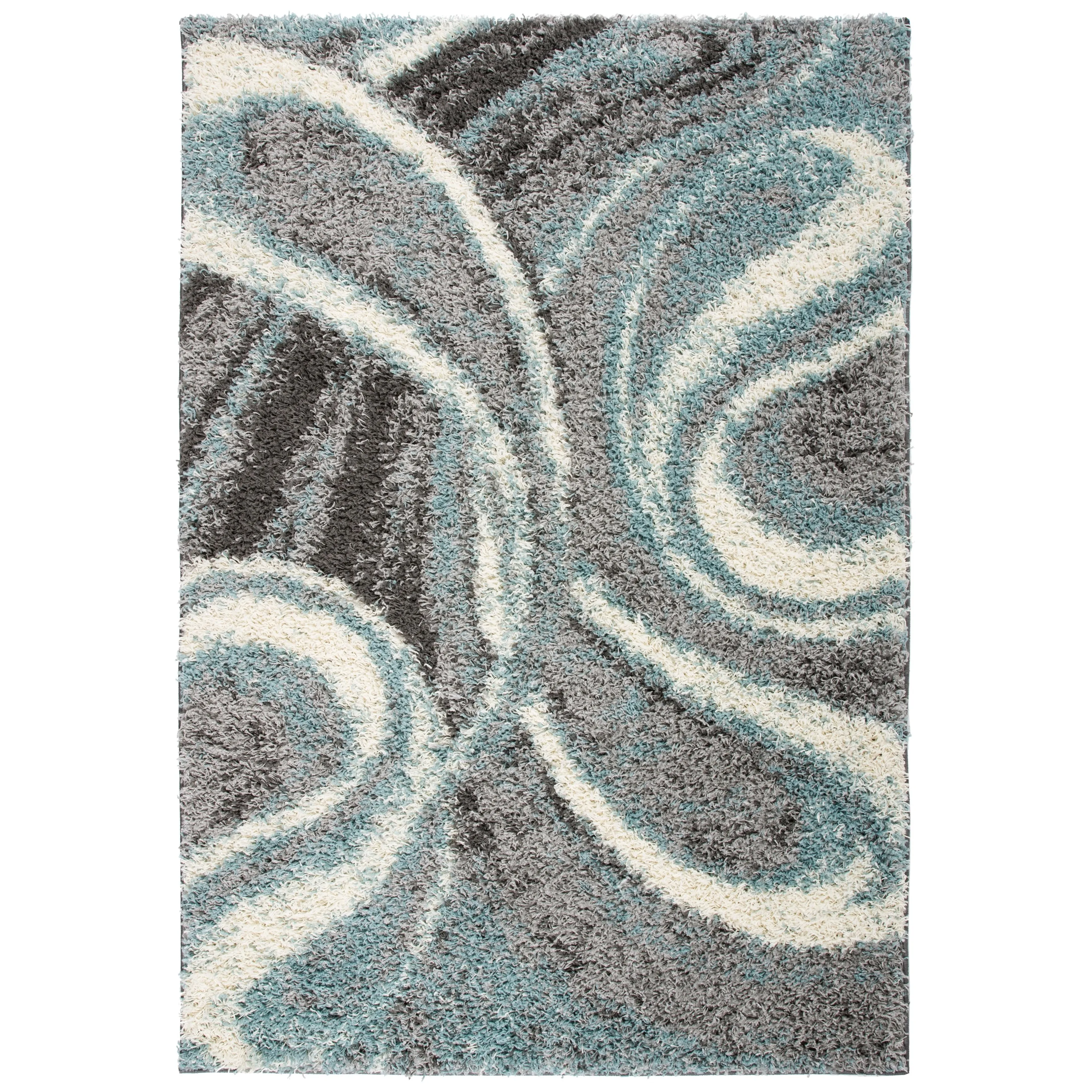 World Rug Gallery Contemporary Cozy Plush Shag Area Rug