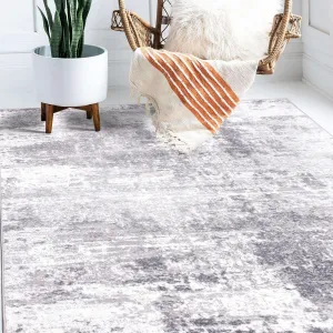 World Rug Gallery Distressed Abstract Area Rug