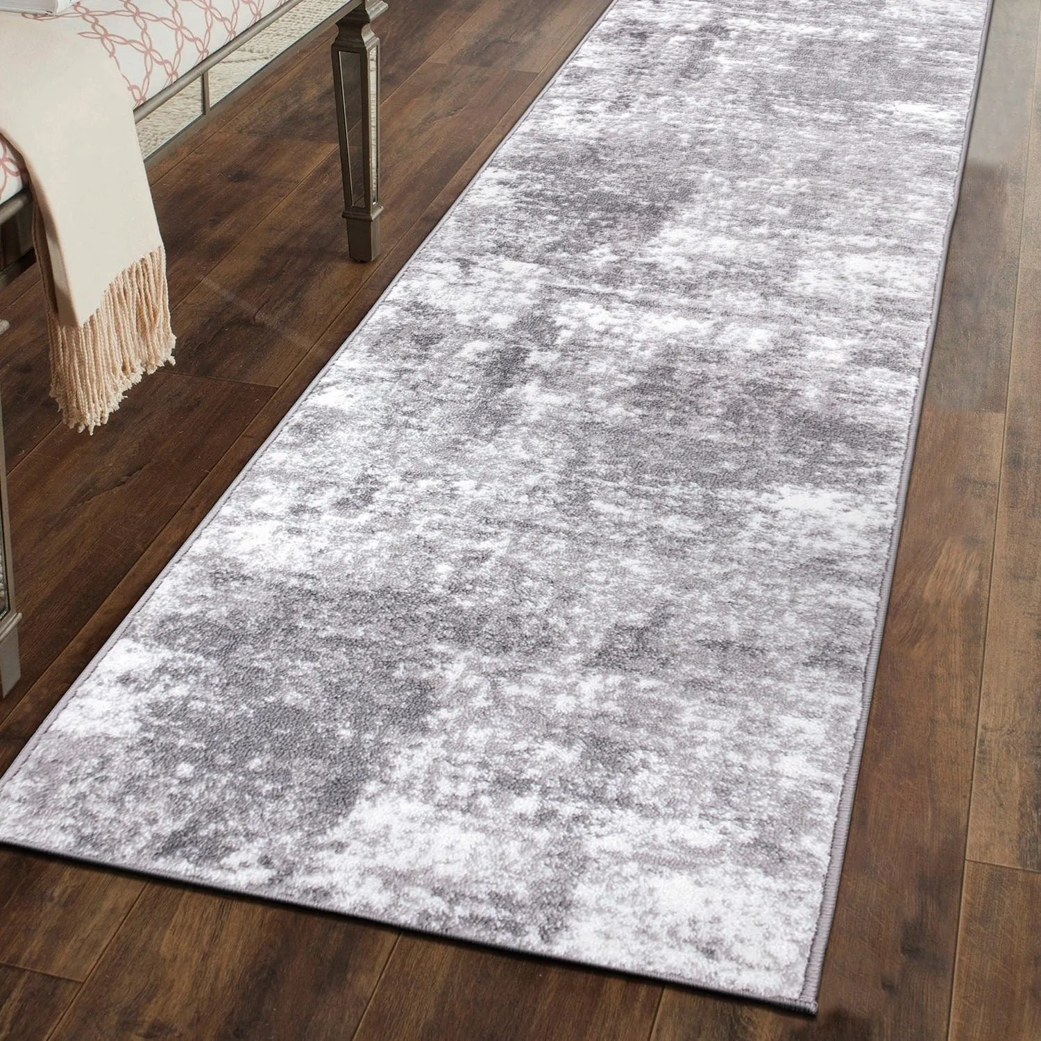 World Rug Gallery Distressed Abstract Area Rug