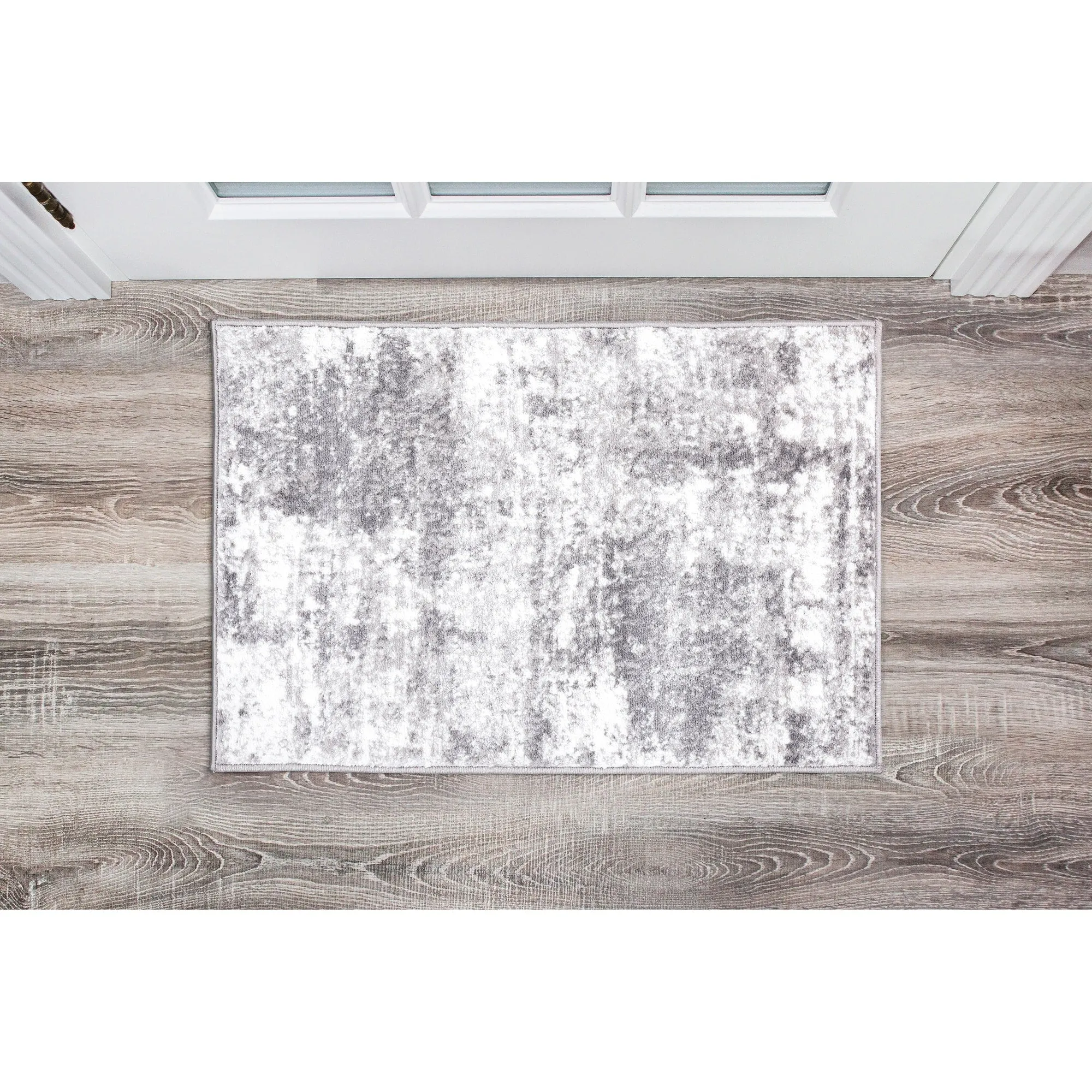 World Rug Gallery Distressed Abstract Area Rug