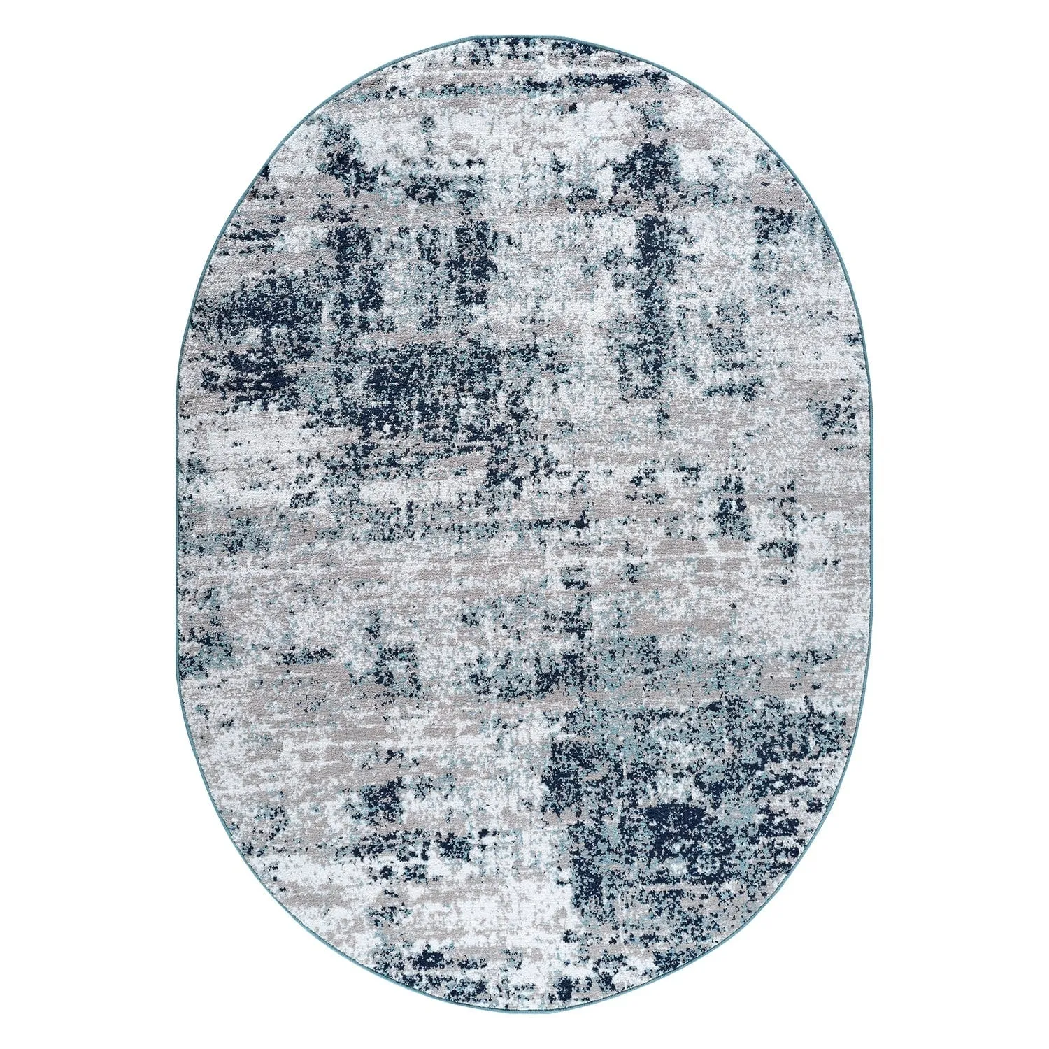 World Rug Gallery Distressed Abstract Area Rug