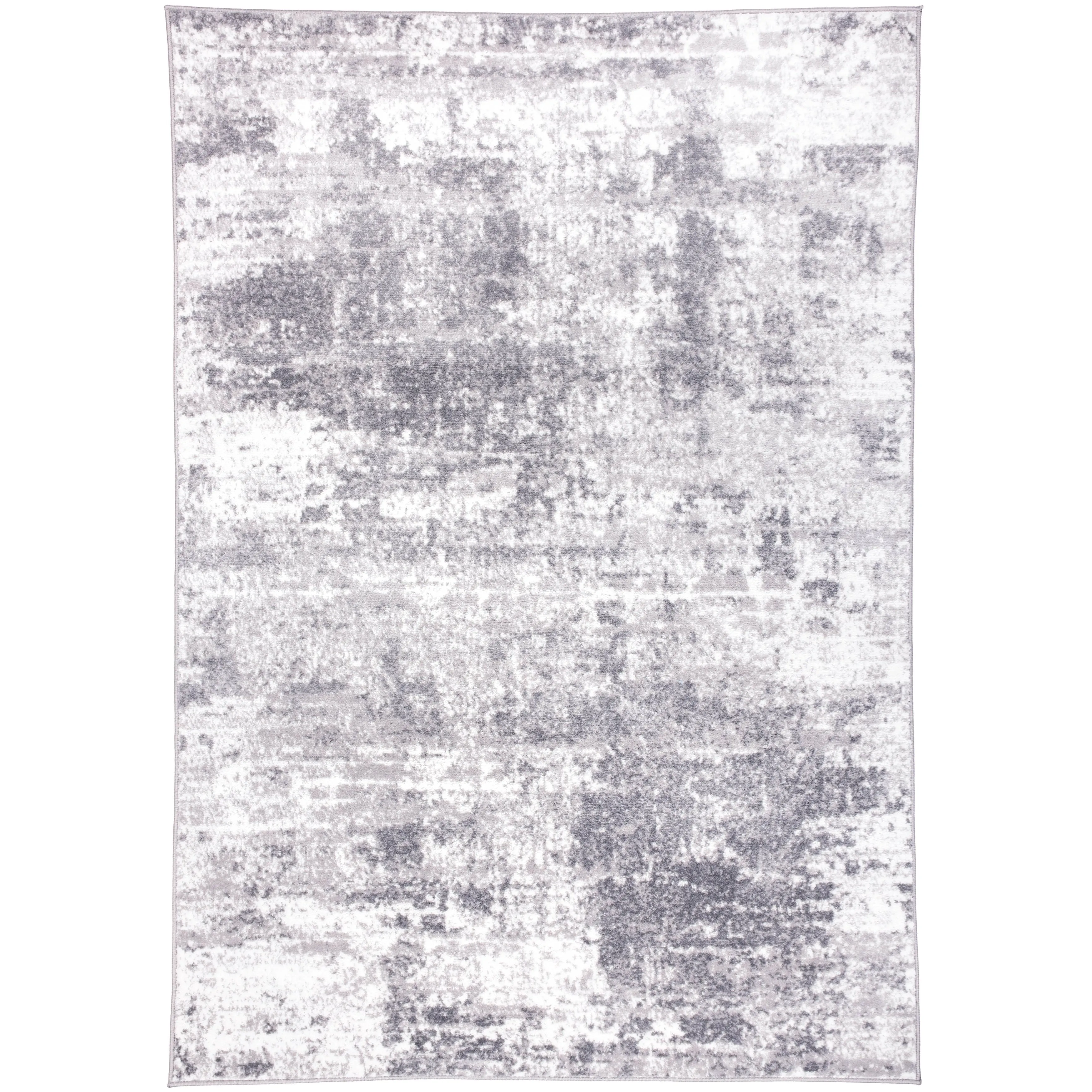 World Rug Gallery Distressed Abstract Area Rug