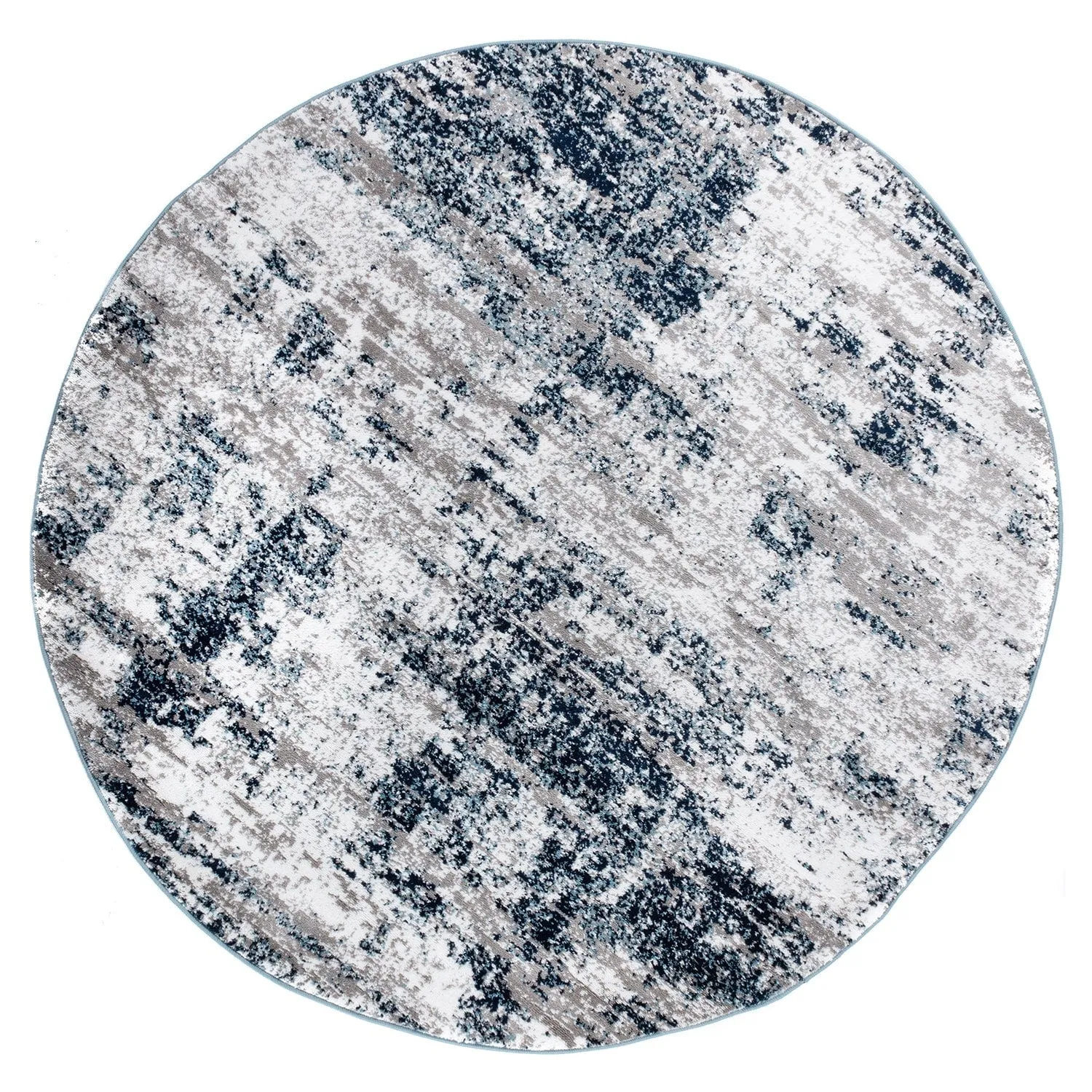 World Rug Gallery Distressed Abstract Area Rug