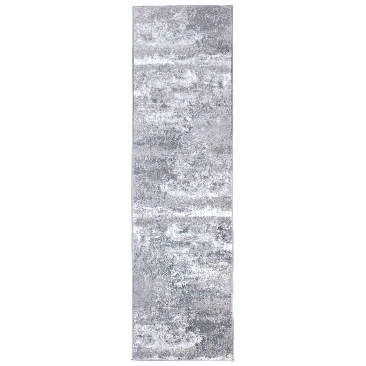 World Rug Gallery Distressed Abstract Watercolor Area Rug