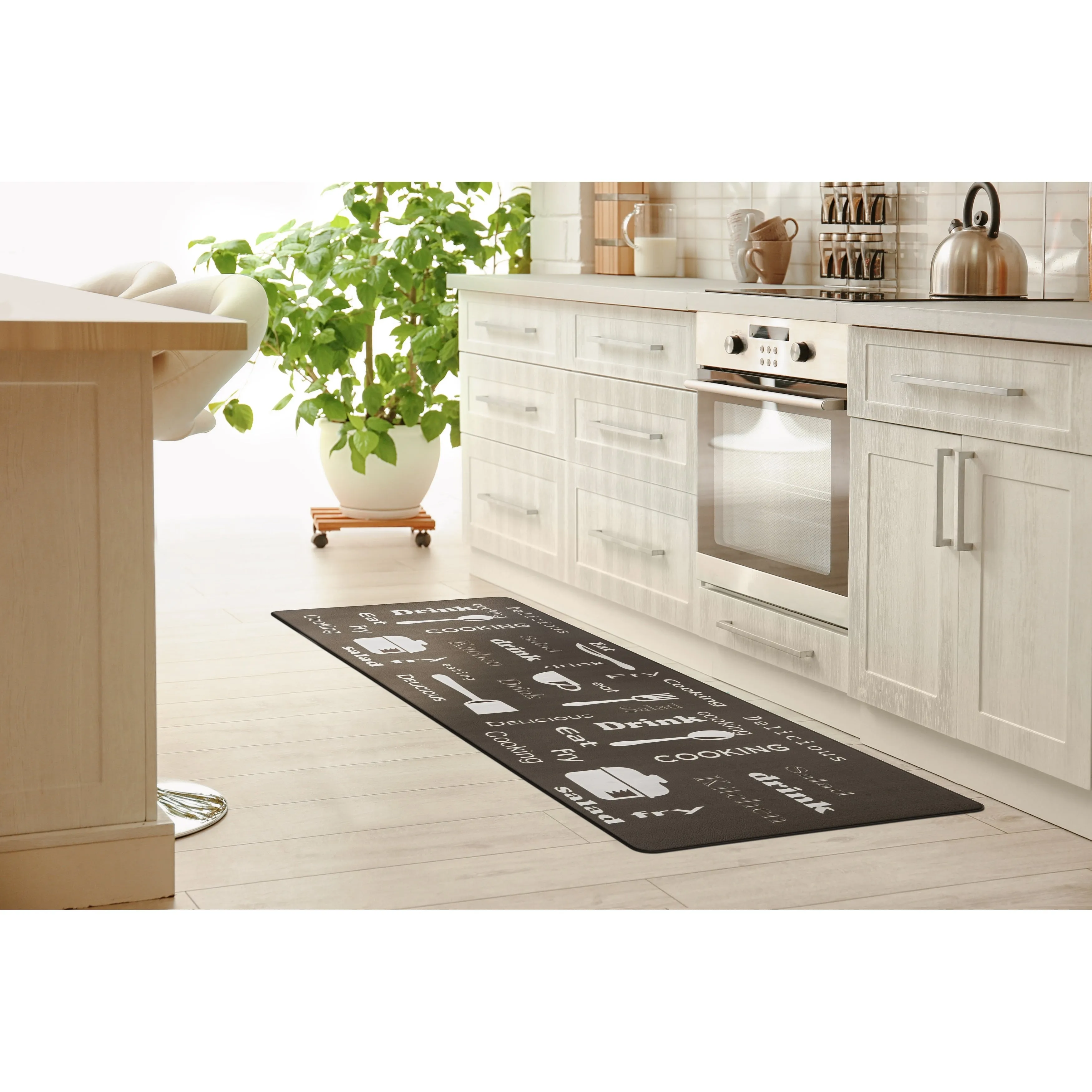 World Rug Gallery Kitchen Themes Anti-fatigue Kitchen Mat