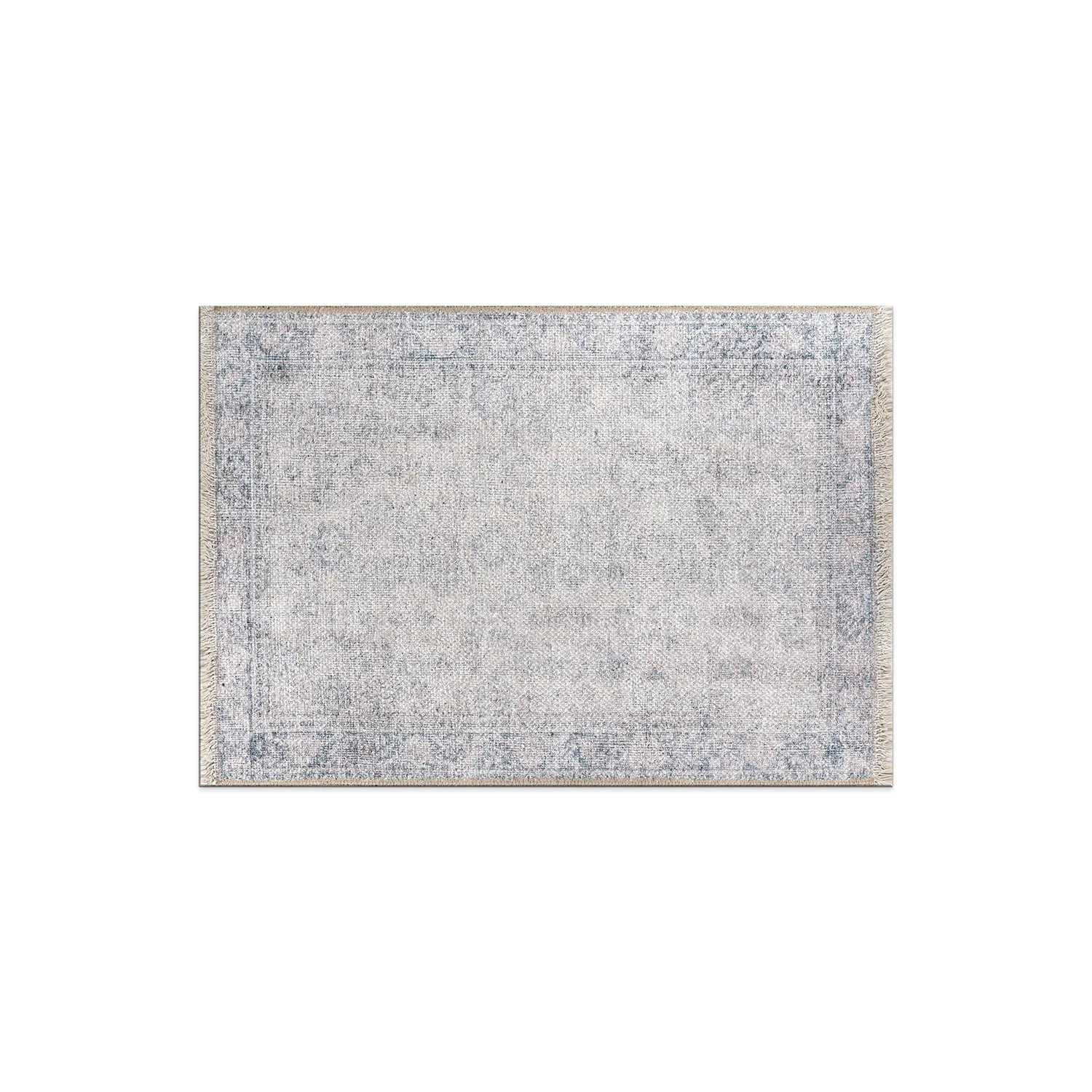 World Rug Gallery Transitional Distressed Vintage Machine Washable Area Rug